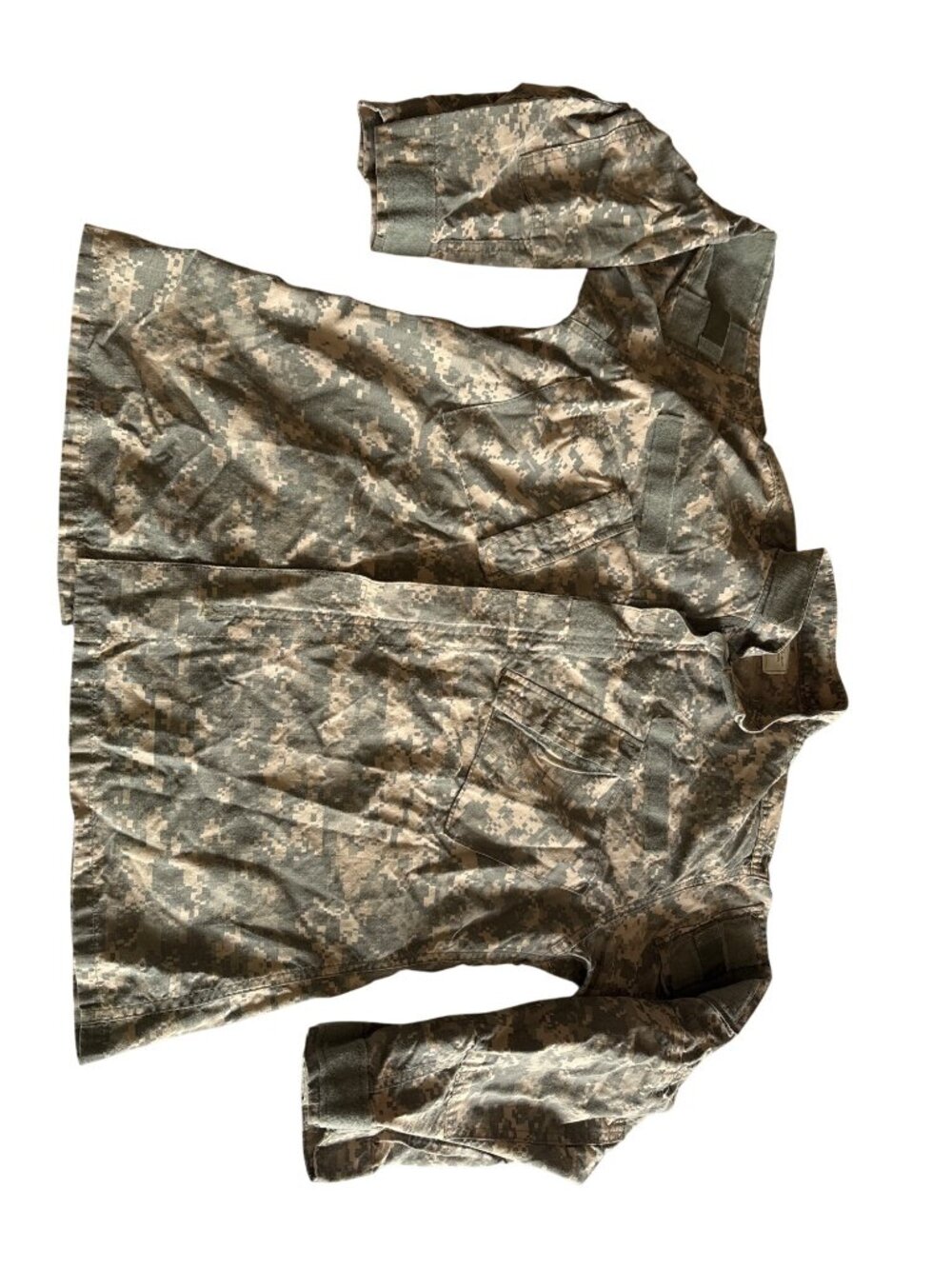 Army Combat Uniform Coat Digital Camo Flame Resistant Size Medium Regular